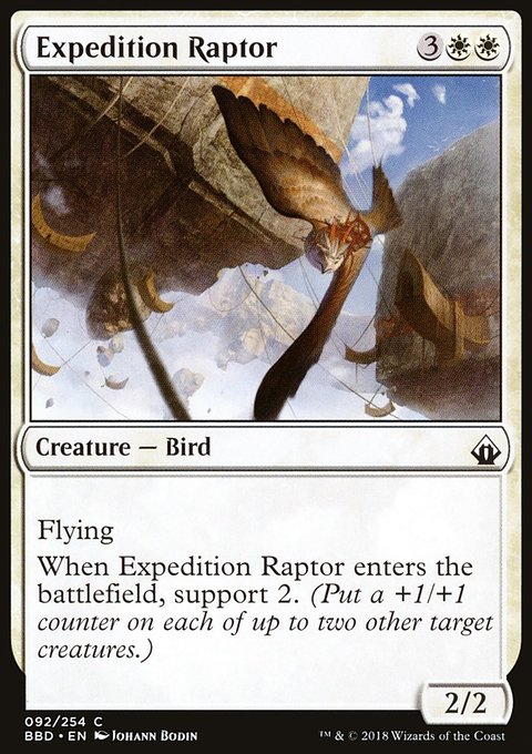 Expedition Raptor, Battlebond #92, Magic: The Gathering card