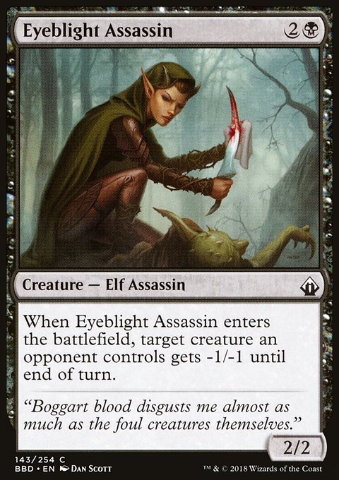 Eyeblight Assassin, Battlebond #143, Magic: The Gathering card