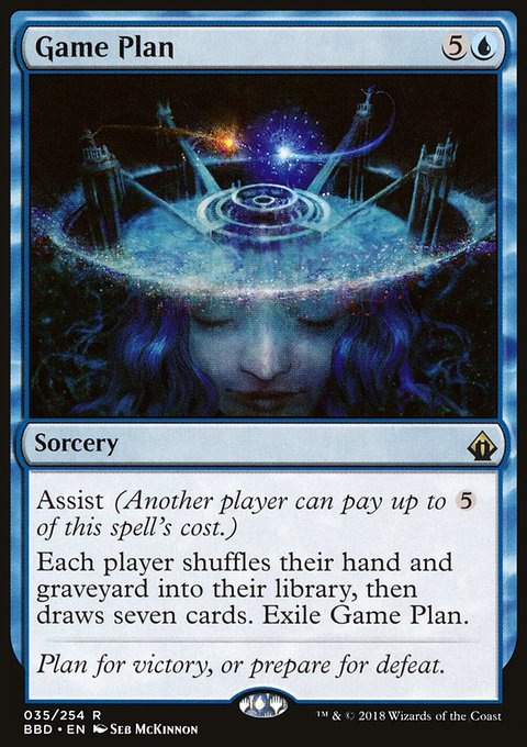Game Plan, Battlebond #35, Magic: The Gathering card