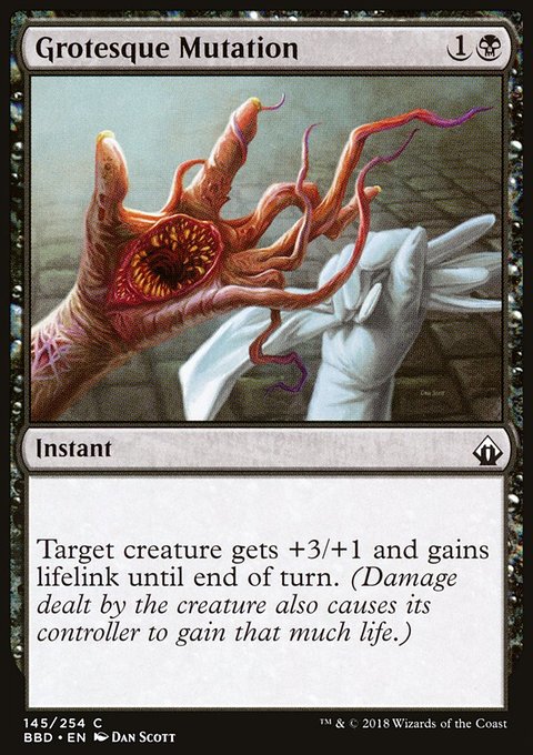 Grotesque Mutation, Battlebond #145, Magic: The Gathering card