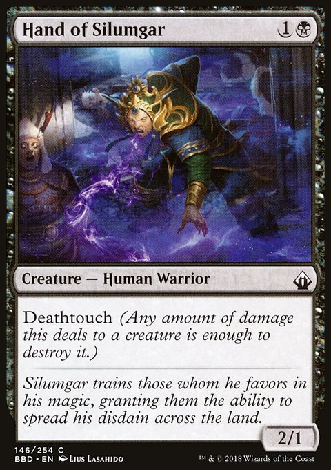 Hand of Silumgar, Battlebond #146, Magic: The Gathering card