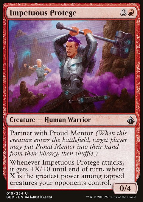 Impetuous Protege, Battlebond #19, Magic: The Gathering card