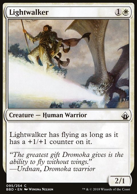 Lightwalker, Battlebond #95, Magic: The Gathering card