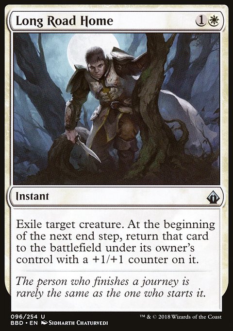 Long Road Home, Battlebond #96, Magic: The Gathering card