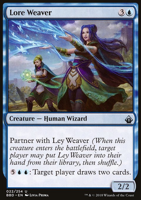 Lore Weaver, Battlebond #22, Magic: The Gathering card