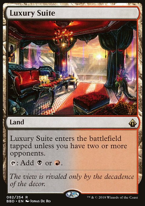 Luxury Suite, Battlebond #82, Magic: The Gathering card