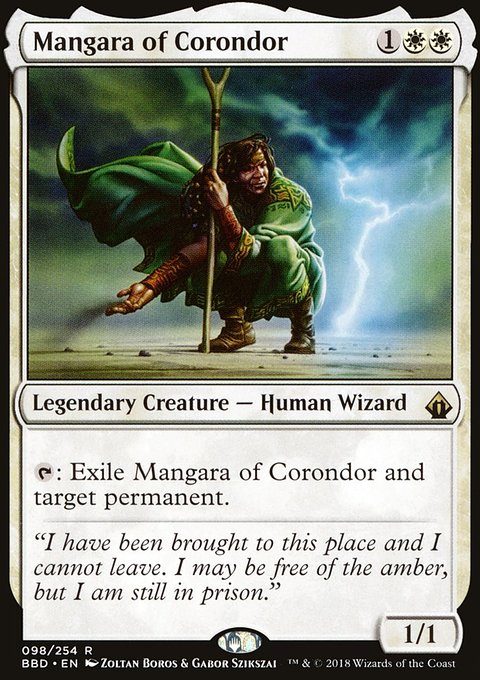 Mangara of Corondor, Battlebond #98, Magic: The Gathering card