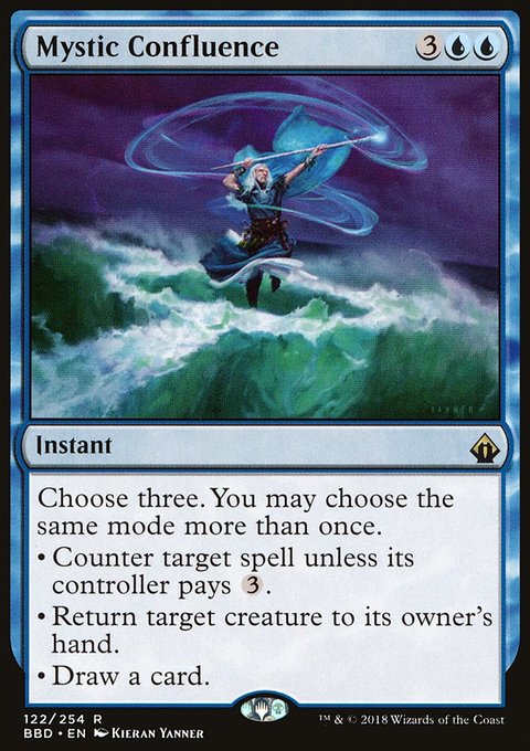 Mystic Confluence, Battlebond #122, Magic: The Gathering card