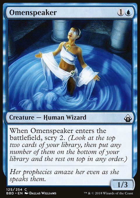 Omenspeaker, Battlebond #125, Magic: The Gathering card