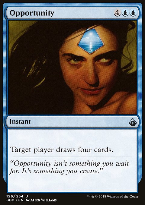 Opportunity, Battlebond #126, Magic: The Gathering card