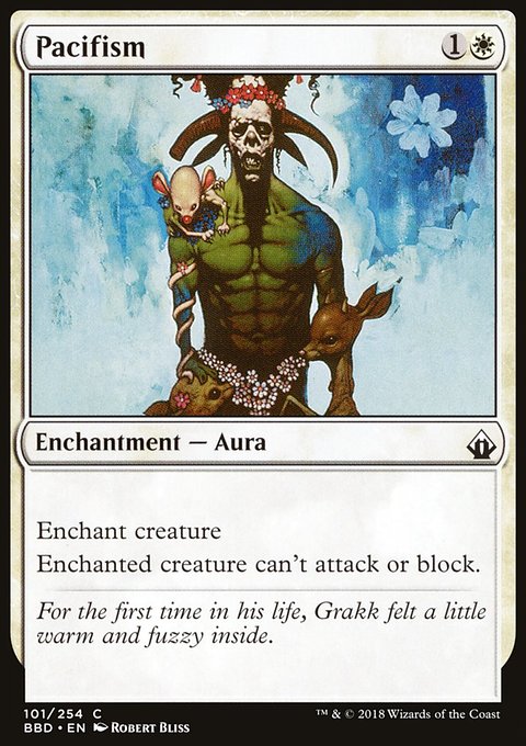 Pacifism, Battlebond #101, Magic: The Gathering card