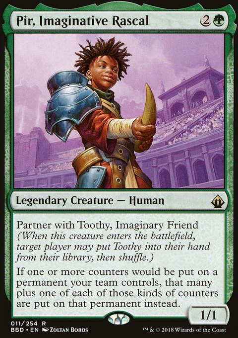Pir, Imaginative Rascal, Battlebond #11, Magic: The Gathering card