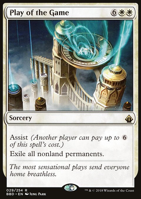 Play of the Game, Battlebond #29, Magic: The Gathering card