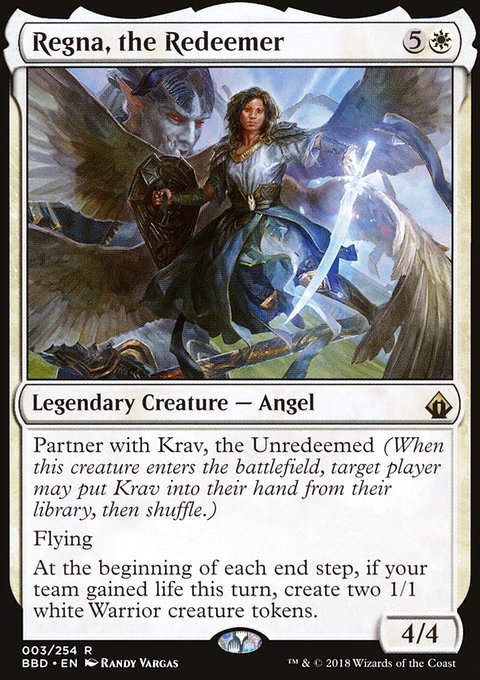 Regna, the Redeemer, Battlebond #3, Magic: The Gathering card