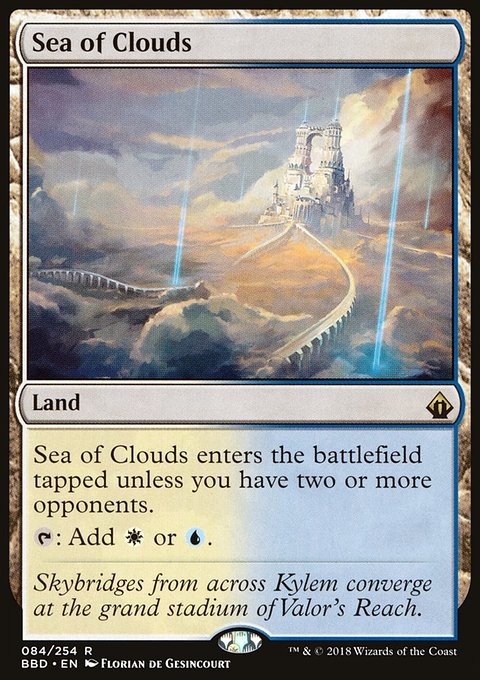 Sea of Clouds, Battlebond #84, Magic: The Gathering card