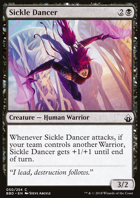 Sickle Dancer, Battlebond #50, Magic: The Gathering card