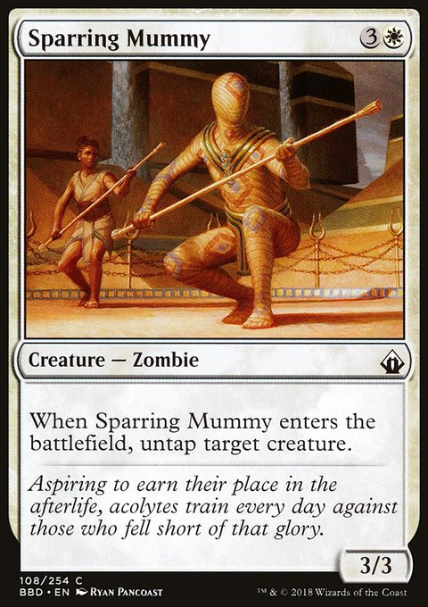 Sparring Mummy, Battlebond #108, Magic: The Gathering card