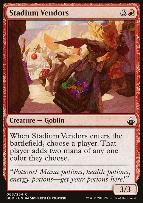 Stadium Vendors, Battlebond #63, Magic: The Gathering card