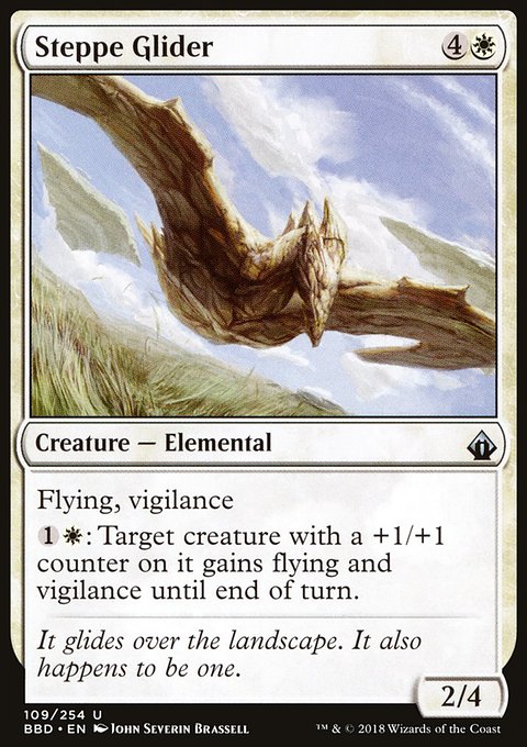 Steppe Glider, Battlebond #109, Magic: The Gathering card