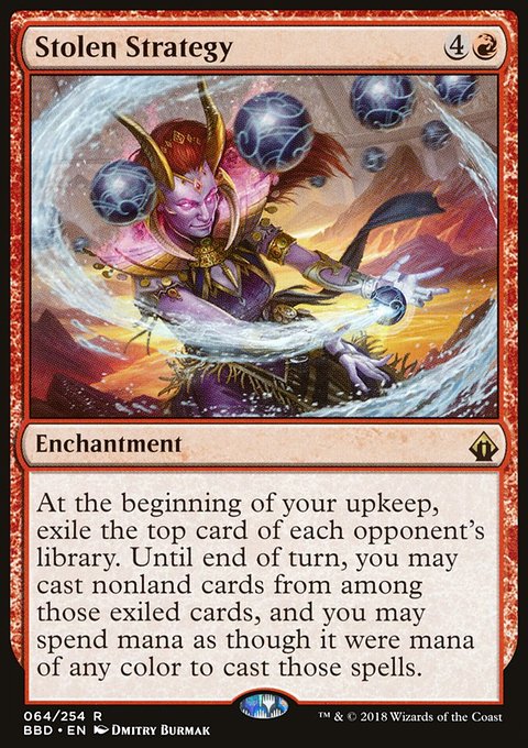 Stolen Strategy, Battlebond #64, Magic: The Gathering card