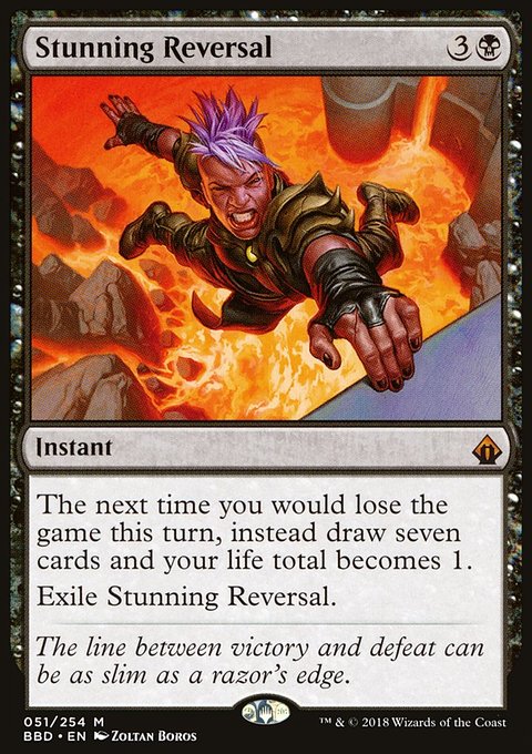 Stunning Reversal, Battlebond #51, Magic: The Gathering card