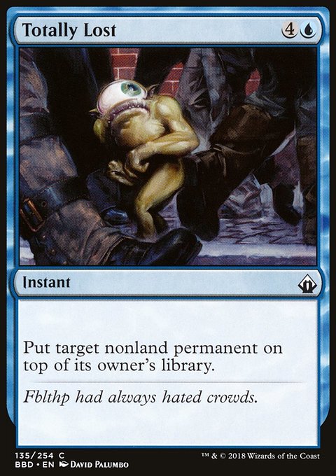 Totally Lost, Battlebond #135, Magic: The Gathering card