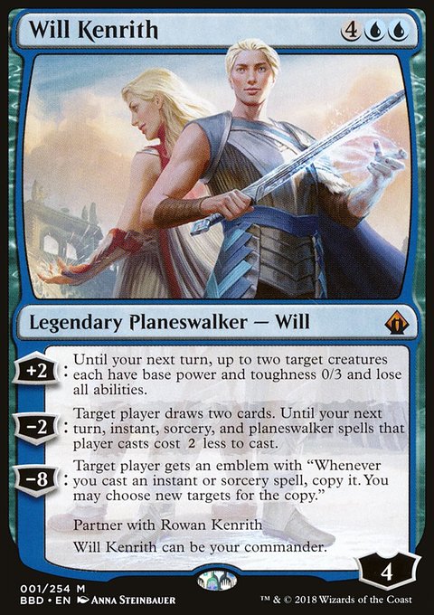 Will Kenrith, Battlebond #1, Magic: The Gathering card