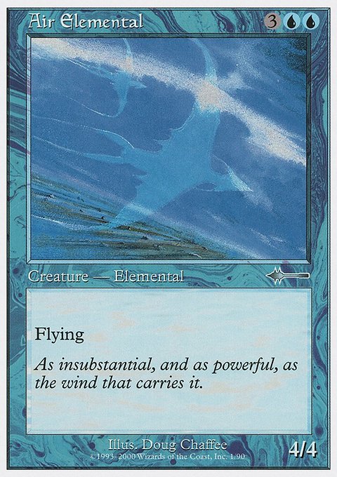 Air Elemental, Beatdown Box Set #1, Magic: The Gathering card