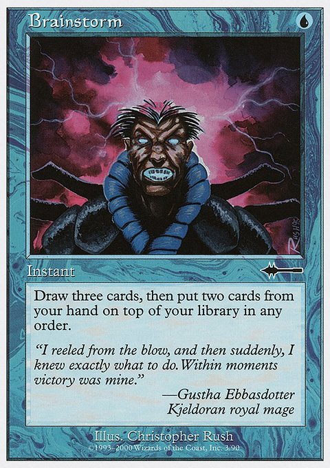Brainstorm, Beatdown Box Set #3, Magic: The Gathering card