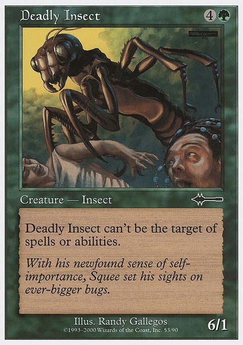 Deadly Insect, Beatdown Box Set #53, Magic: The Gathering card