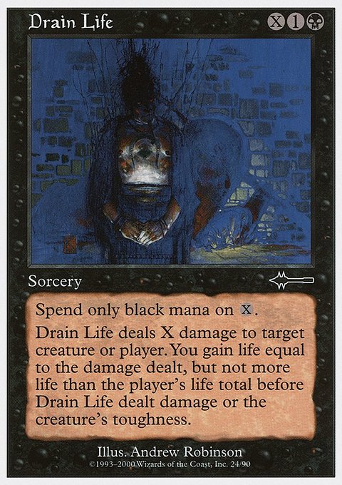 Drain Life, Beatdown Box Set #24, Magic: The Gathering card