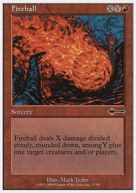 Fireball, Beatdown Box Set #37, Magic: The Gathering card