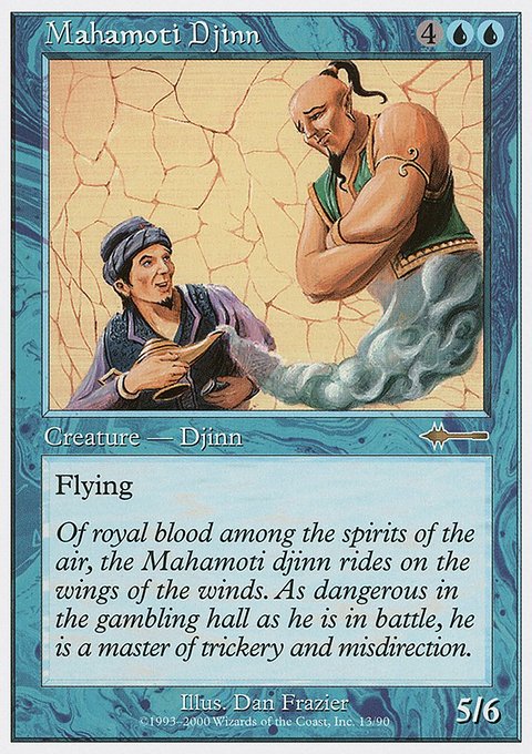 Mahamoti Djinn, Beatdown Box Set #13, Magic: The Gathering card