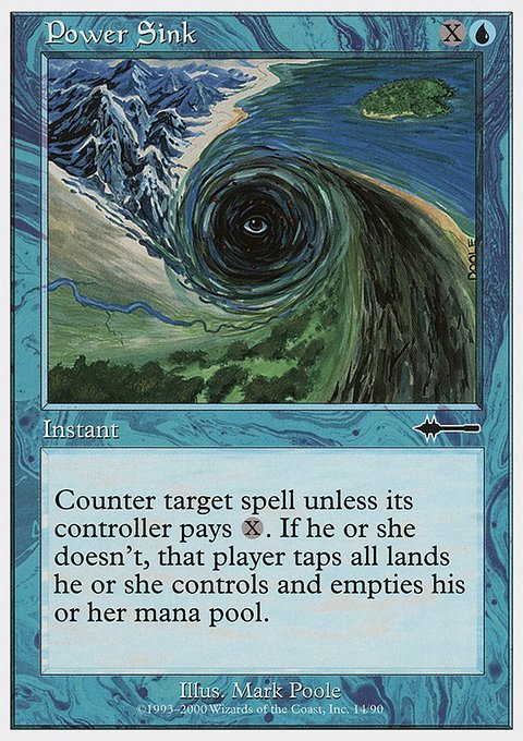 Power Sink, Beatdown Box Set #14, Magic: The Gathering card