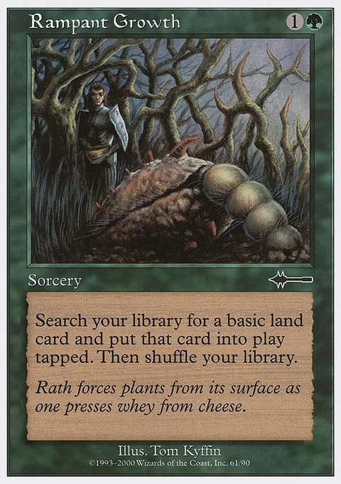 Rampant Growth, Beatdown Box Set #61, Magic: The Gathering card