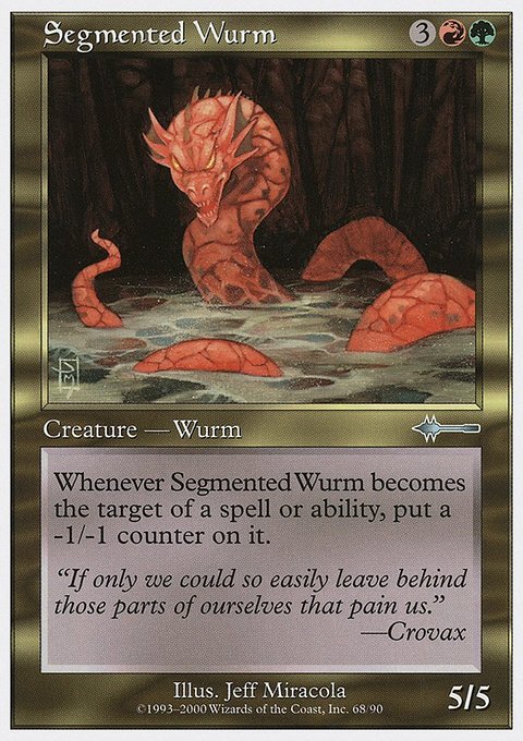Segmented Wurm, Beatdown Box Set #68, Magic: The Gathering card