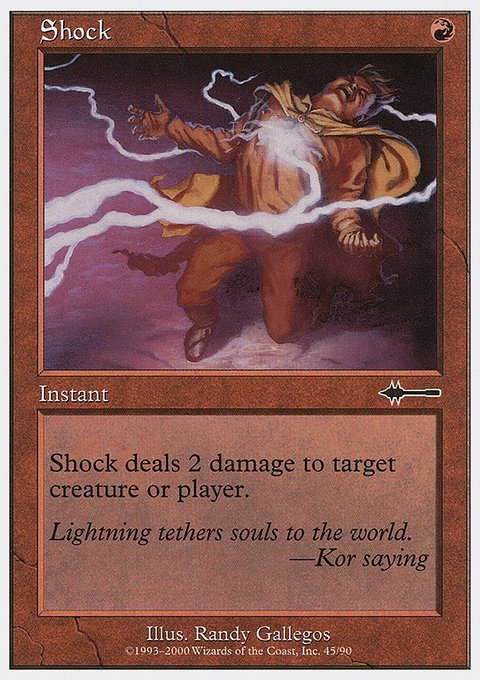 Shock, Beatdown Box Set #45, Magic: The Gathering card