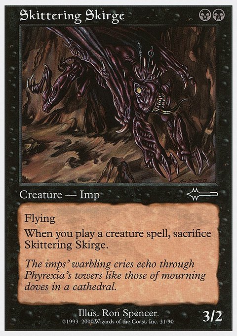 Skittering Skirge, Beatdown Box Set #31, Magic: The Gathering card