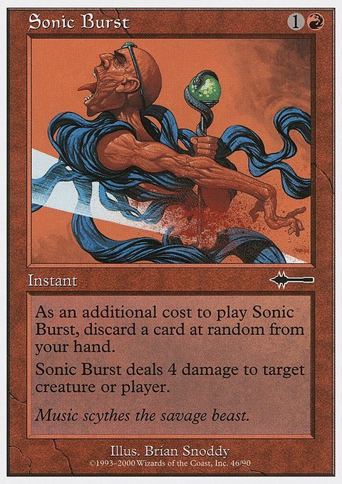 Sonic Burst, Beatdown Box Set #46, Magic: The Gathering card