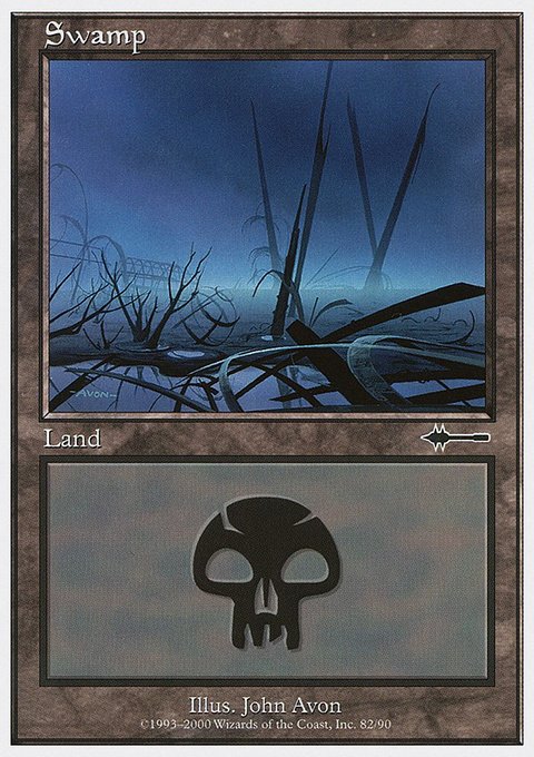 Swamp, Beatdown Box Set #82, Magic: The Gathering card