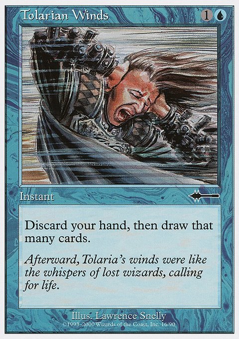 Tolarian Winds, Beatdown Box Set #16, Magic: The Gathering card
