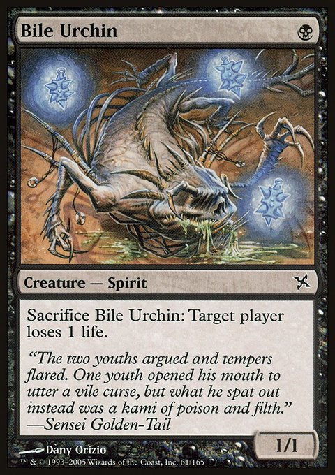 Bile Urchin, Betrayers of Kamigawa #61, Magic: The Gathering card