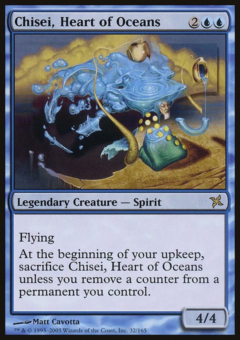 Chisei, Heart of Oceans, Betrayers of Kamigawa #32, Magic: The Gathering card