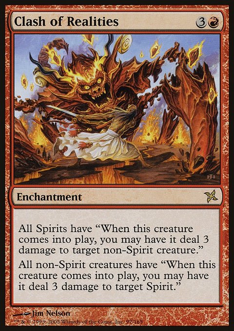 Clash of Realities, Betrayers of Kamigawa #97, Magic: The Gathering card