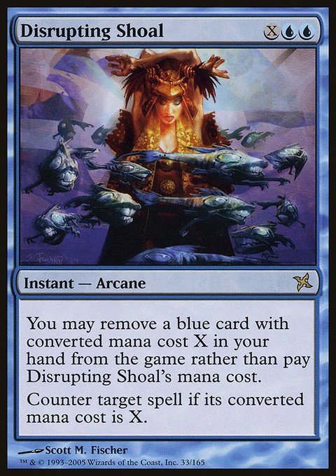 Disrupting Shoal, Betrayers of Kamigawa #33, Magic: The Gathering card