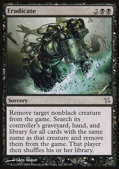 Eradicate, Betrayers of Kamigawa #65, Magic: The Gathering card