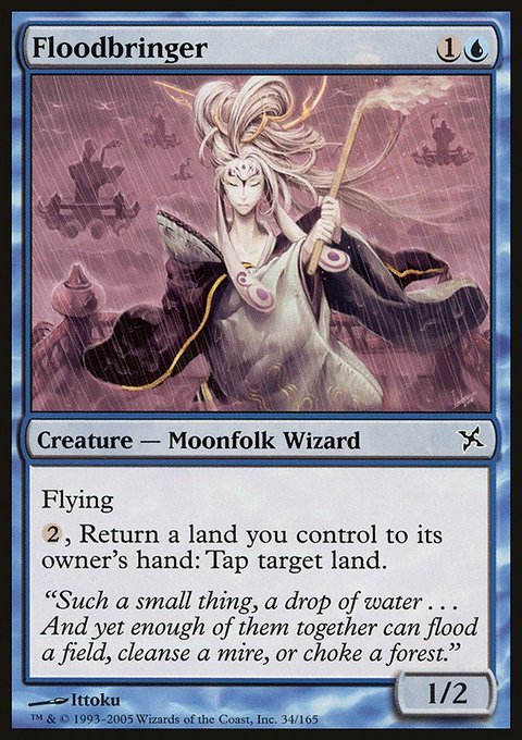 Floodbringer, Betrayers of Kamigawa #34, Magic: The Gathering card