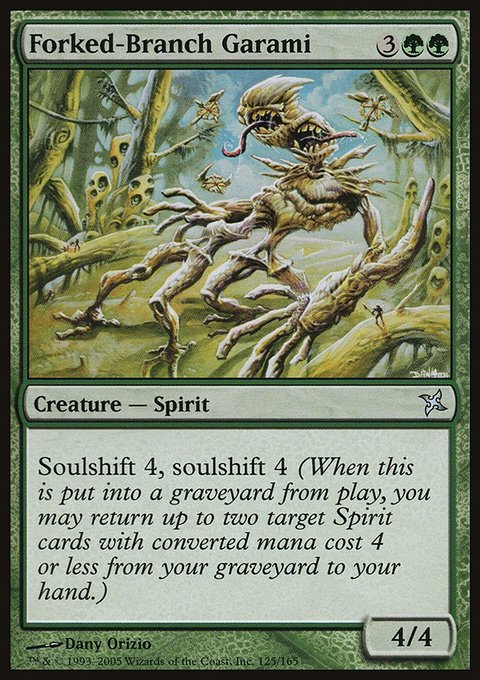 Forked-Branch Garami, Betrayers of Kamigawa #125, Magic: The Gathering card