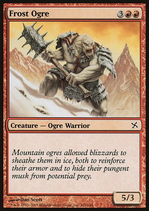 Frost Ogre, Betrayers of Kamigawa #102, Magic: The Gathering card