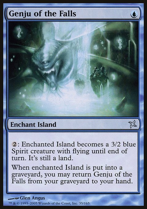 Genju of the Falls, Betrayers of Kamigawa #35, Magic: The Gathering card